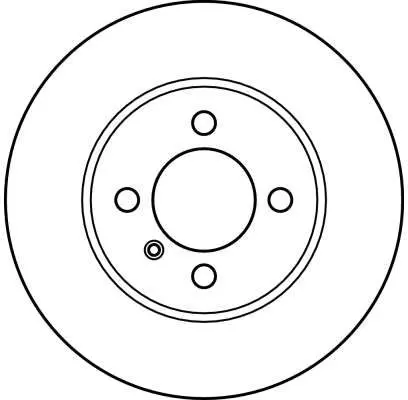 Handler.Part Brake disc TRW DF2550 2