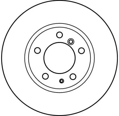 Handler.Part Brake disc TRW DF2555 2