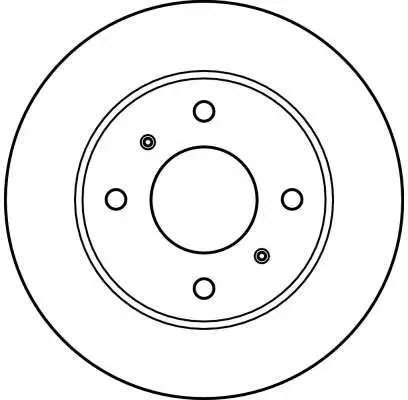 Handler.Part Brake disc TRW DF2591 2