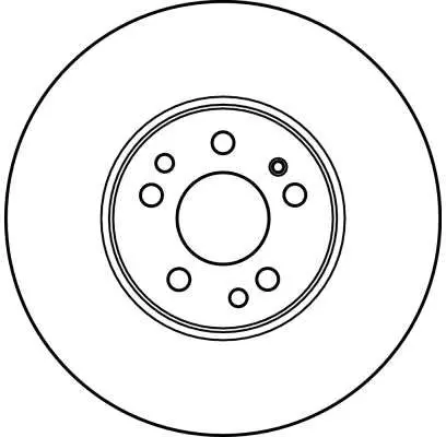 Handler.Part Brake disc TRW DF2595S 2