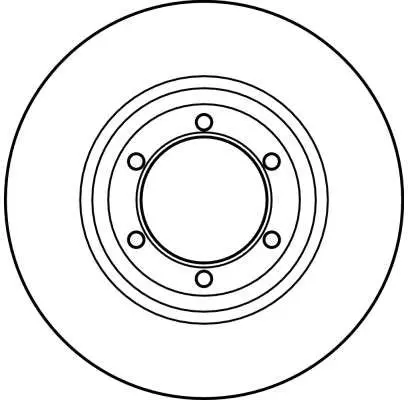 Handler.Part Brake disc TRW DF2610 2