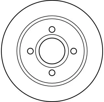 Handler.Part Brake disc TRW DF2623 2