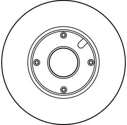 Handler.Part Brake disc TRW DF2629 2