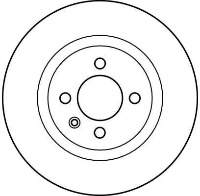 Handler.Part Brake disc TRW DF2631 2