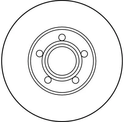 Handler.Part Brake disc TRW DF2652 2