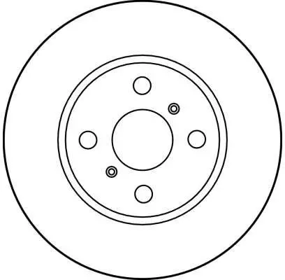 Handler.Part Brake disc TRW DF2658 2