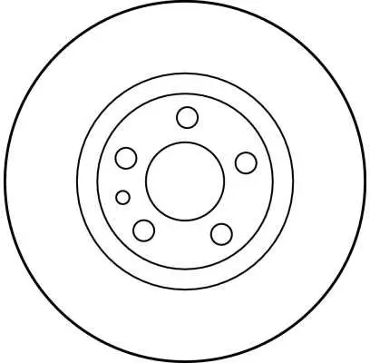 Handler.Part Brake disc TRW DF2716 2