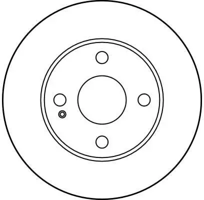 Handler.Part Brake disc TRW DF2719 2