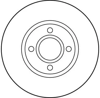 Handler.Part Brake disc TRW DF2751 2