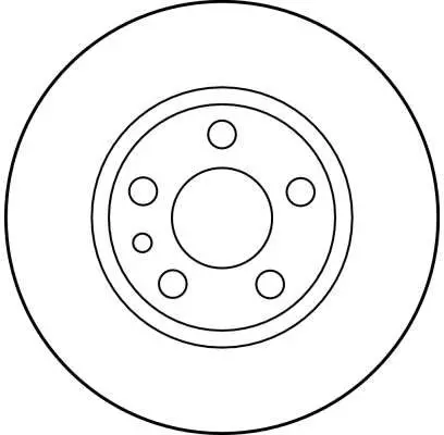 Handler.Part Brake disc TRW DF2754 2