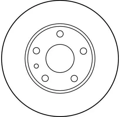 Handler.Part Brake disc TRW DF2763 2