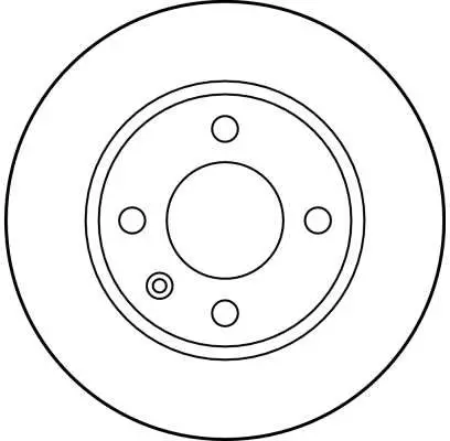 Handler.Part Brake disc TRW DF2765 2