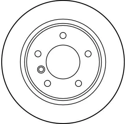 Handler.Part Brake disc TRW DF2767 2