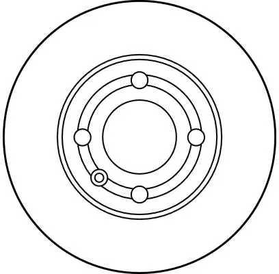 Handler.Part Brake disc TRW DF2780 2