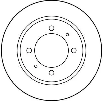 Handler.Part Brake disc TRW DF2784 2