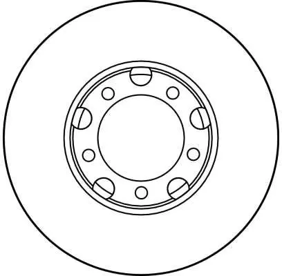 Handler.Part Brake disc TRW DF2793 2