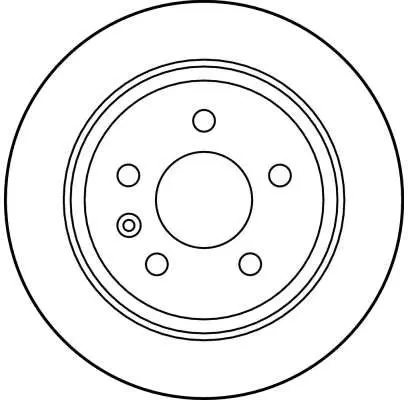 Handler.Part Brake disc TRW DF2794 2