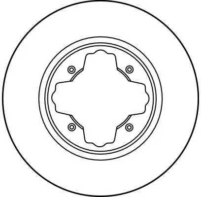 Handler.Part Brake disc TRW DF3084 2