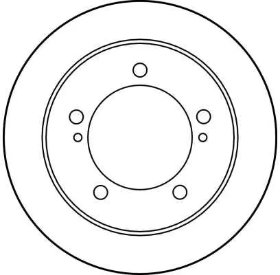 Handler.Part Brake disc TRW DF3165 2