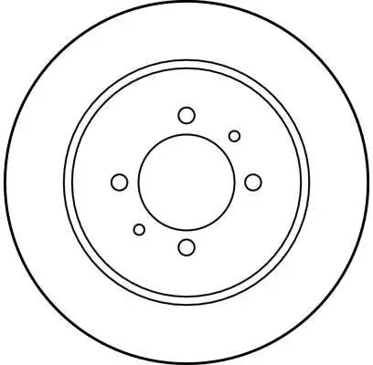 Handler.Part Brake disc TRW DF4000 2