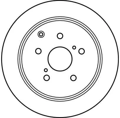 Handler.Part Brake disc TRW DF4017 2