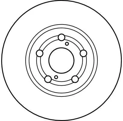 Handler.Part Brake disc TRW DF4046 2