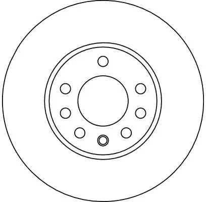 Handler.Part Brake disc TRW DF4048 2