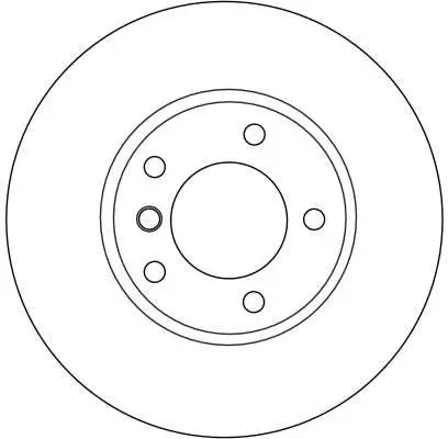 Handler.Part Brake disc TRW DF4055 2