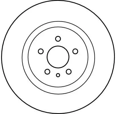 Handler.Part Brake disc TRW DF4060 2