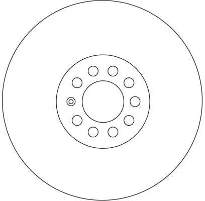 Handler.Part Brake disc TRW DF4064 2