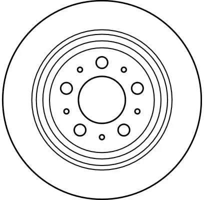 Handler.Part Brake disc TRW DF4066 2