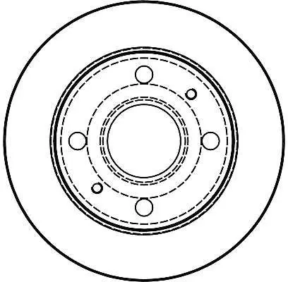 Handler.Part Brake disc TRW DF4070 2