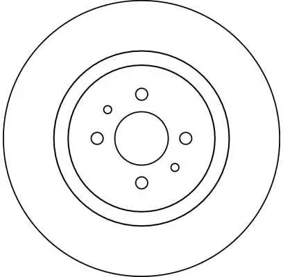 Handler.Part Brake disc TRW DF4071 2