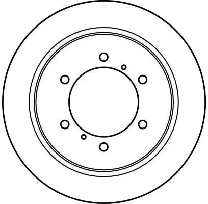 Handler.Part Brake disc TRW DF4075 2