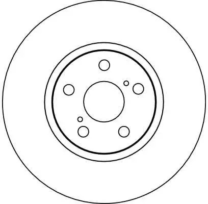 Handler.Part Brake disc TRW DF4100 2