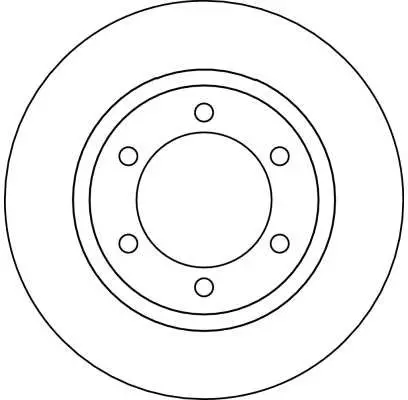 Handler.Part Brake disc TRW DF4115 2