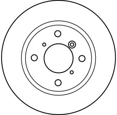 Handler.Part Brake disc TRW DF4117 2