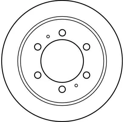 Handler.Part Brake disc TRW DF4133 2