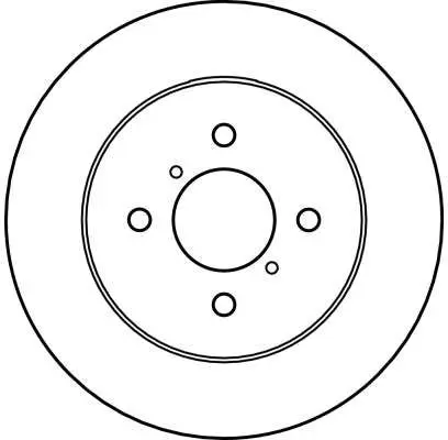 Handler.Part Brake disc TRW DF4155 2