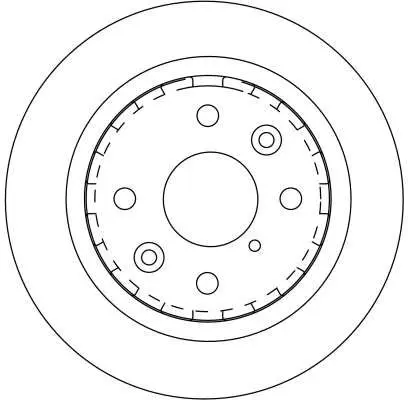 Handler.Part Brake disc TRW DF4173 2