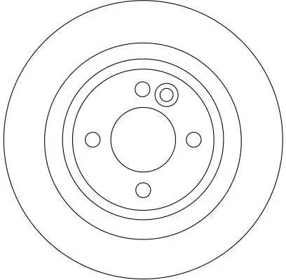 Handler.Part Brake disc TRW DF4197 2