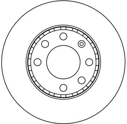 Handler.Part Brake disc TRW DF4205 2