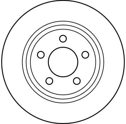 Handler.Part Brake disc TRW DF4207 2