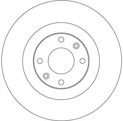 Handler.Part Brake disc TRW DF4226 2