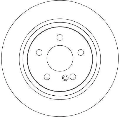 Handler.Part Brake disc TRW DF4263 2