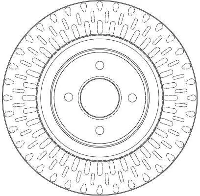 Handler.Part Brake disc TRW DF4297 2