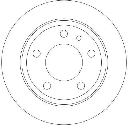 Handler.Part Brake disc TRW DF4333 2