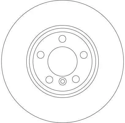 Handler.Part Brake Disc TRW DF4362 2