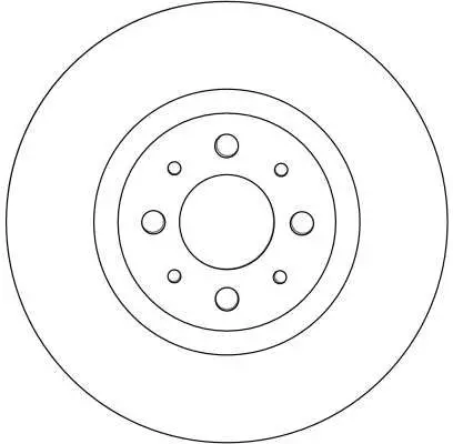 Handler.Part Brake disc TRW DF4377 2