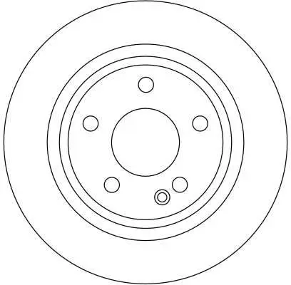 Handler.Part Brake disc TRW DF4383 2